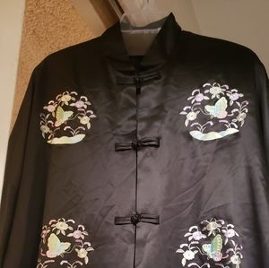 New VICTORIAS SECRET 100% Silk Lounge Set  M/L